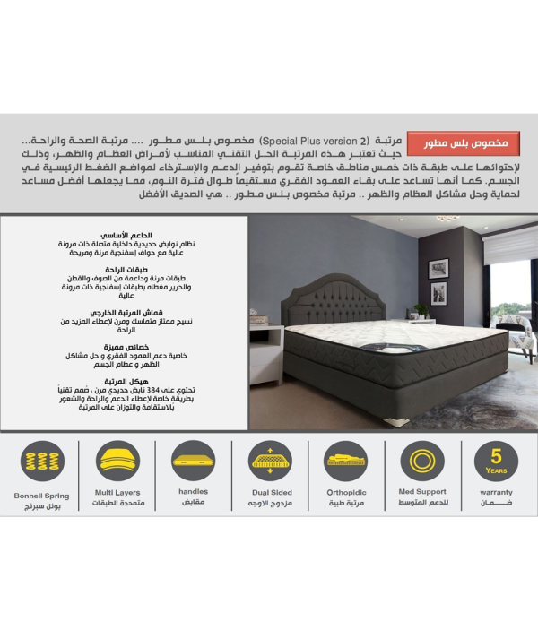 مرتبة مخصوص بلس مطور  - Special Plus